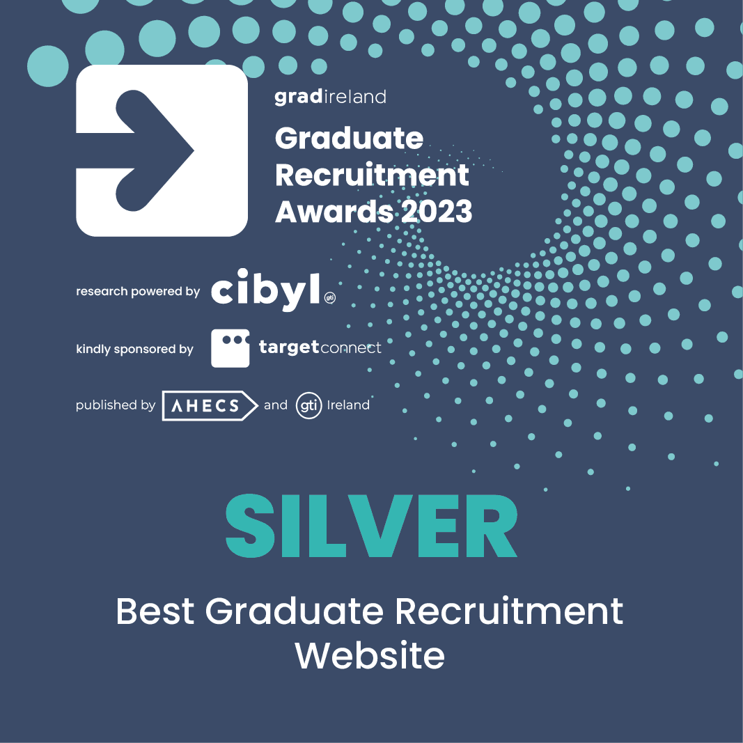 gradireland Graduate Recruitment Awards 2023 - Best Graduate Recruitment Website